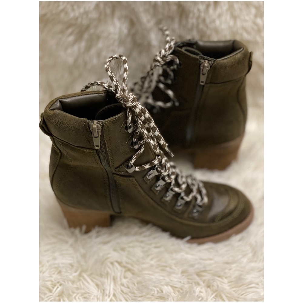 Carlos by Carlos Santana Forest Green Boots